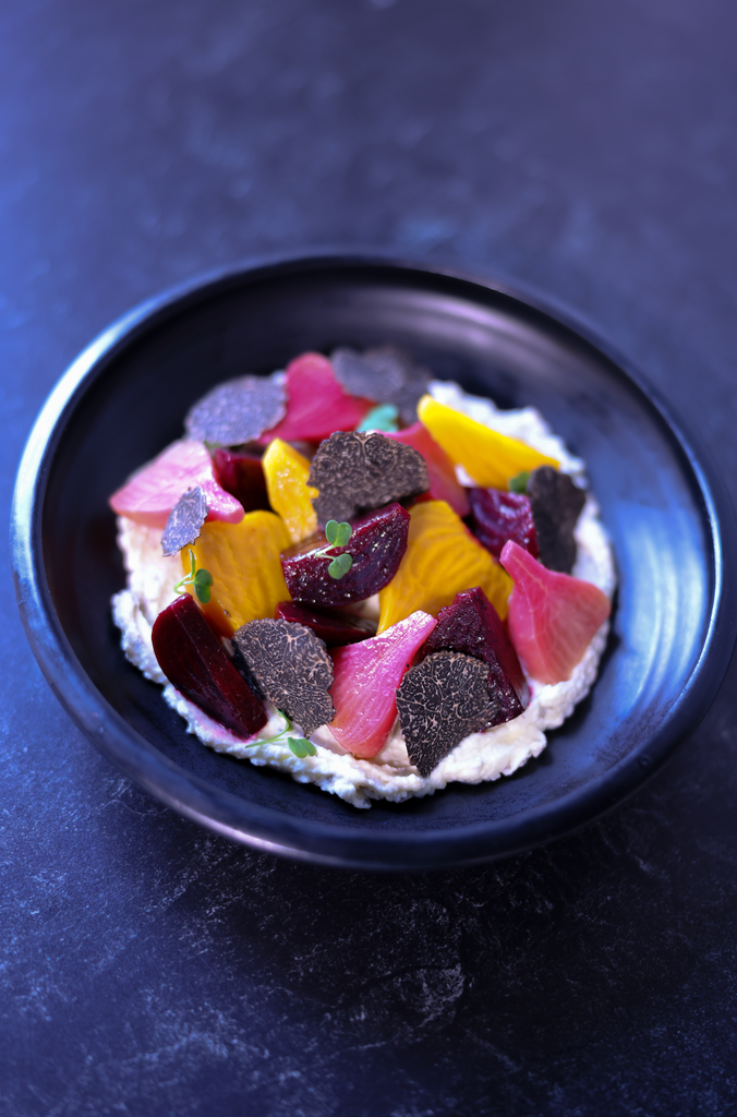BEET SALAD WITH TRUFFLE MASCARPONE
&ndash; Sabatino