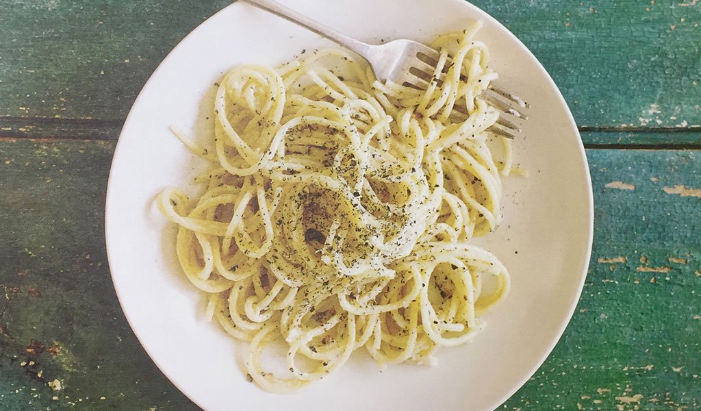 TRUFFLE STYLE CACIO E PEPE
&ndash; Sabatino