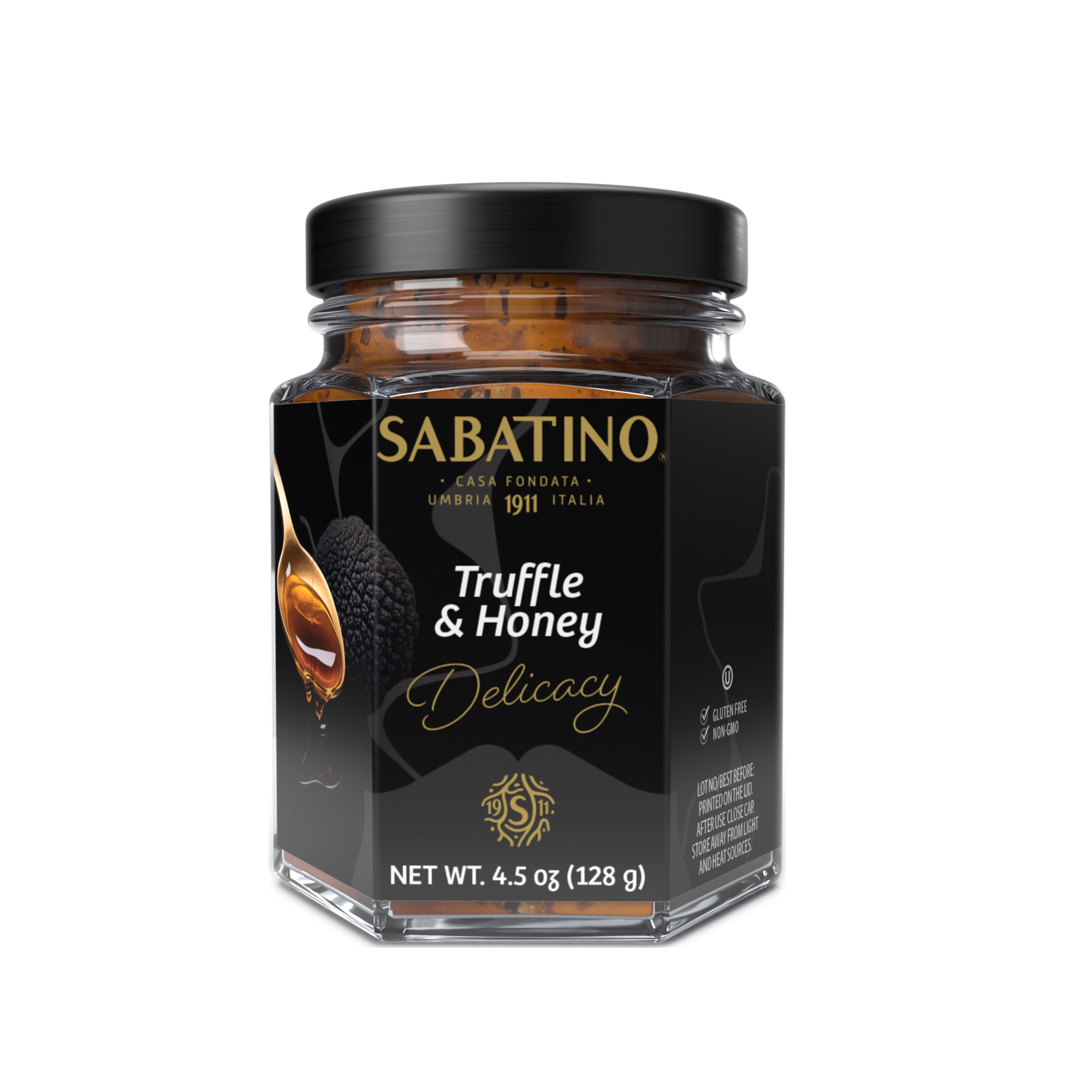 Truffle Honey - 4.5 oz | Premium Clover Honey | Sabatino Truffles