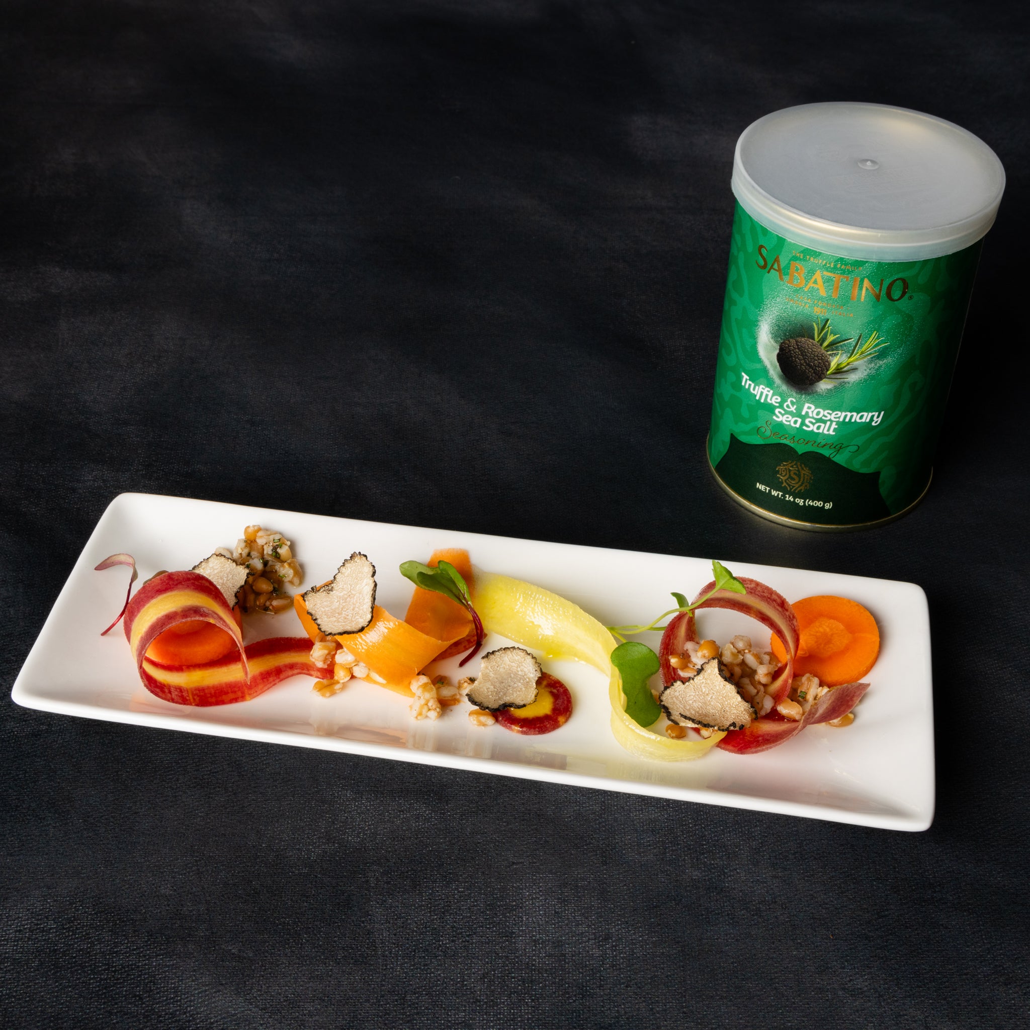 Truffle & Rosemary Sea Salt - 14 oz