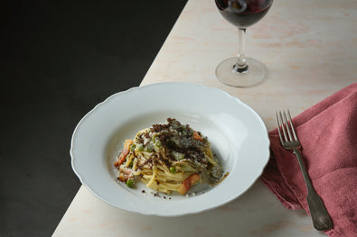 Tonnarelli with Vingnarola & Black Truffle 