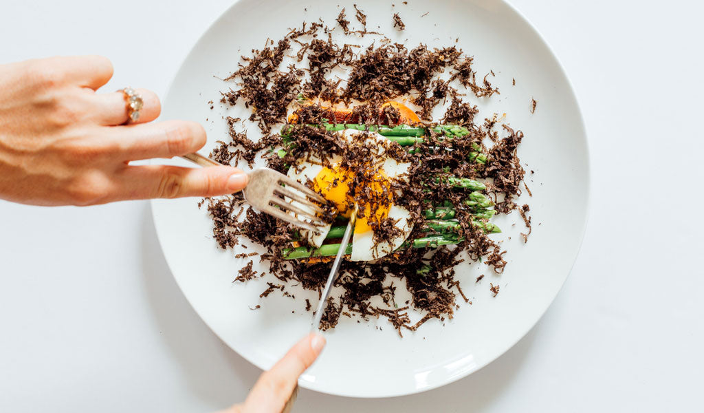 HOW MUCH FRESH TRUFFLE DO I USE IN A SERVING?
