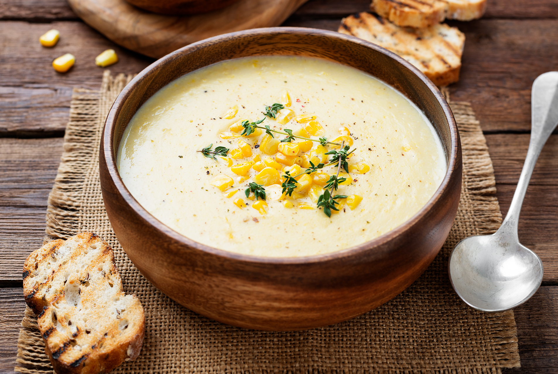 TRUFFLED CREAMED CORN