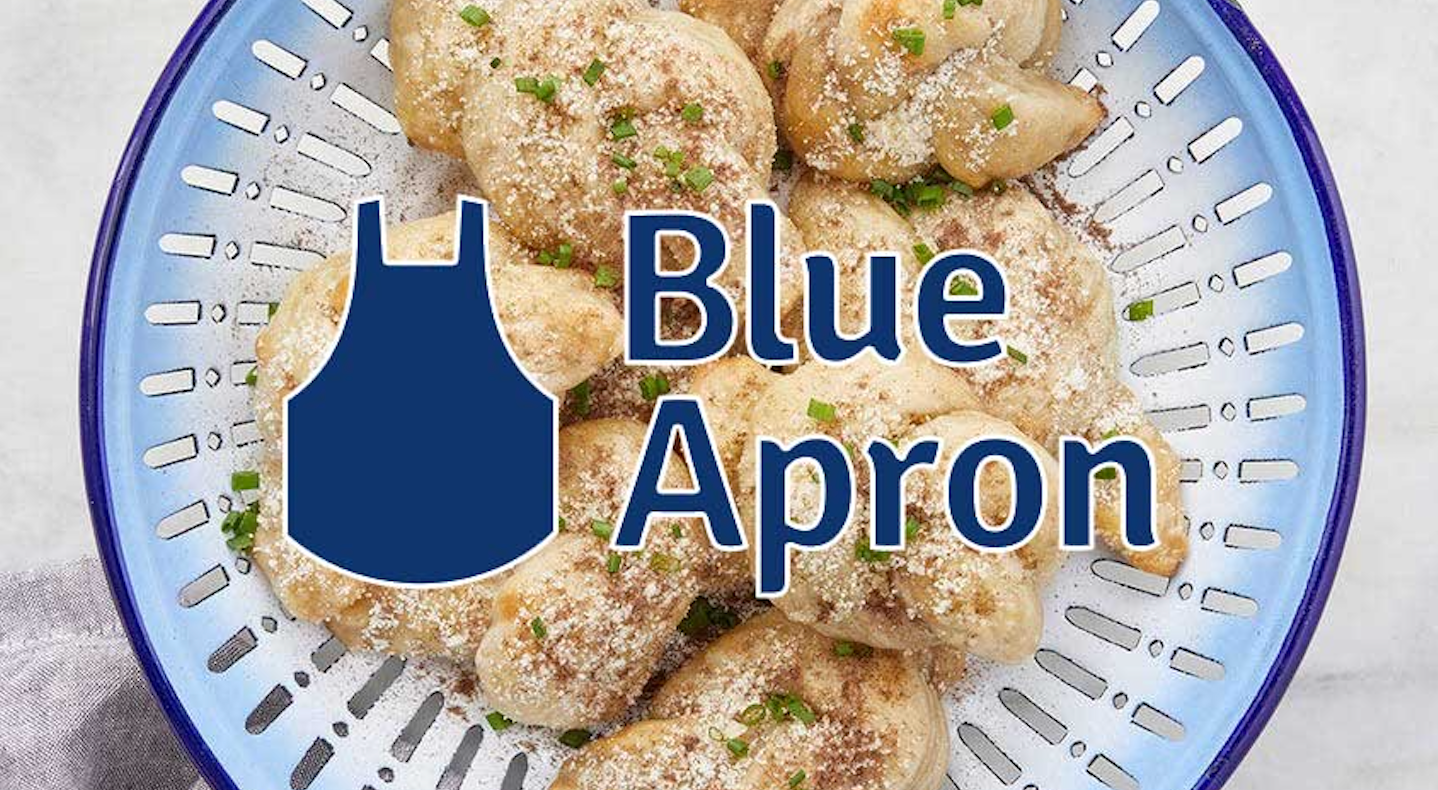Blue Apron - TRUFFLE & PARMESAN KNOTS WITH CHIVES