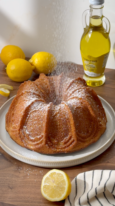 Lemon Olive Oil Bundt Cake