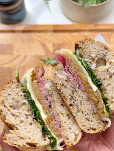 Roast Beef Sandwich with Truffle Mayo