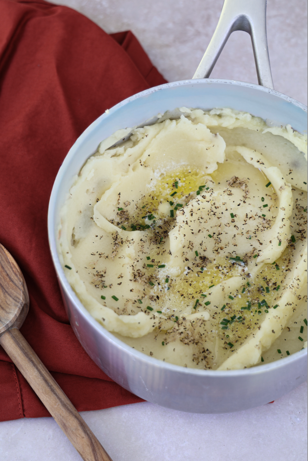 Truffle Parmesan Mashed Potatoes