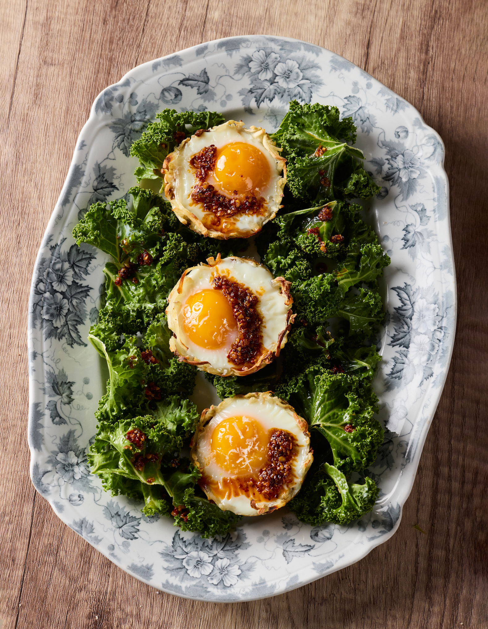Bird’s Nests with Calabrian Truffle Crunch