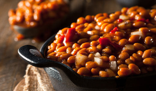 Smoked Truffle Baked Beans