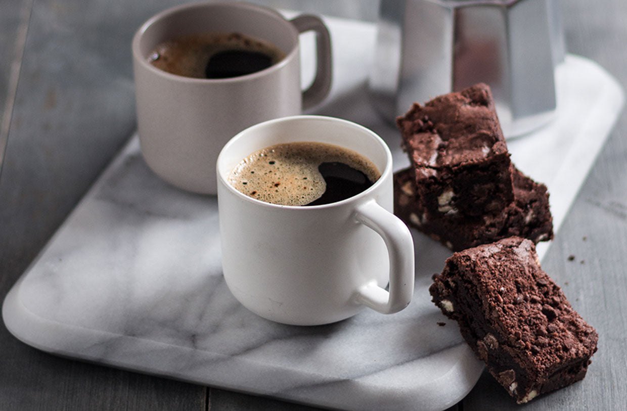 Espresso Truffle Salt Brownie