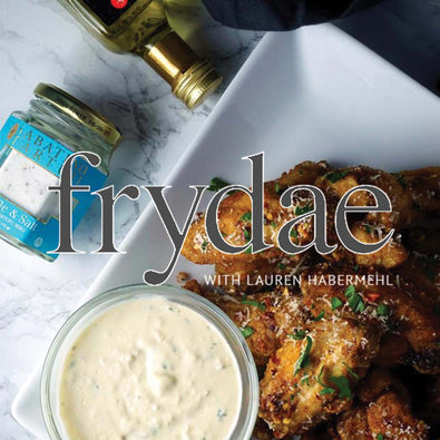Truffle Parmesan Chicken Wings with Creamy Garlic Dip made by Frydae