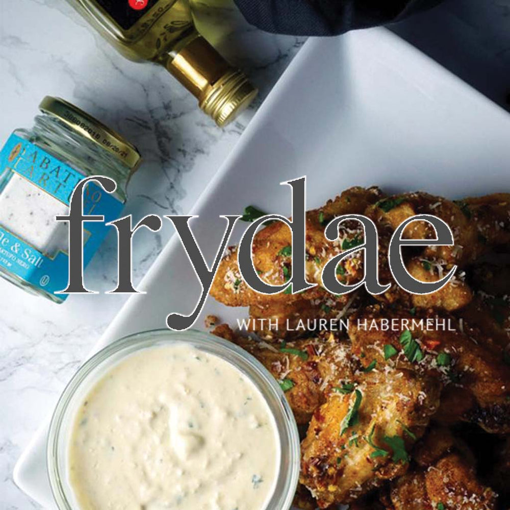 Truffle Parmesan Chicken Wings with Creamy Garlic Dip made by Frydae