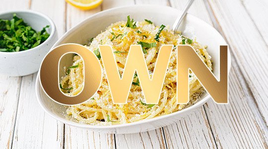 Oprah's Lemon Zest Pasta Recipe