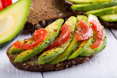 Honey Balsamic Truffle Avocado Toast