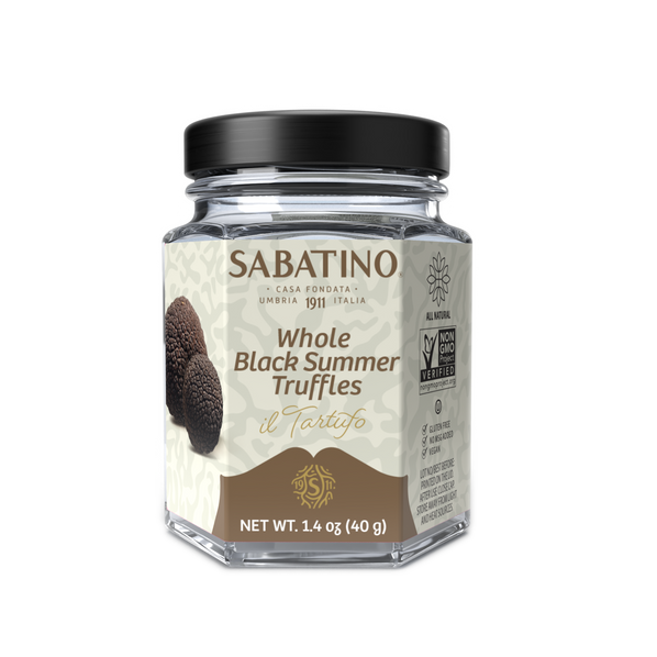 All Natural Whole Black Summer Truffles in Jar - 1.4 oz