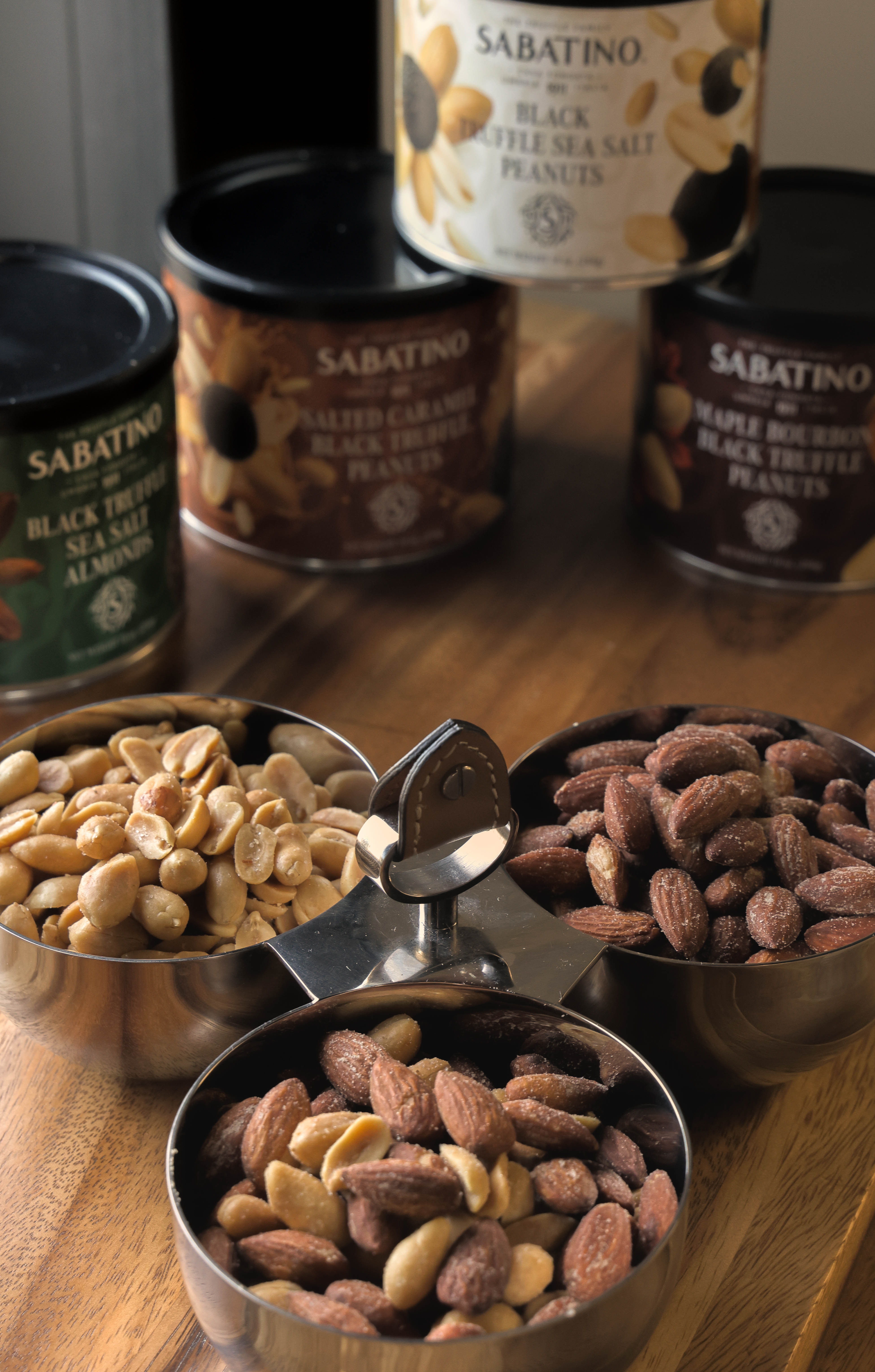 Salted Caramel Black Truffle Peanuts
