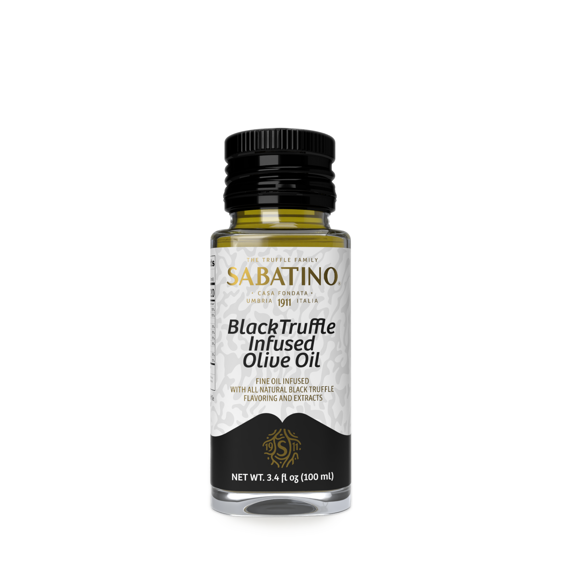 All Natural Black Truffle Infused Oil - 3.4 fl oz