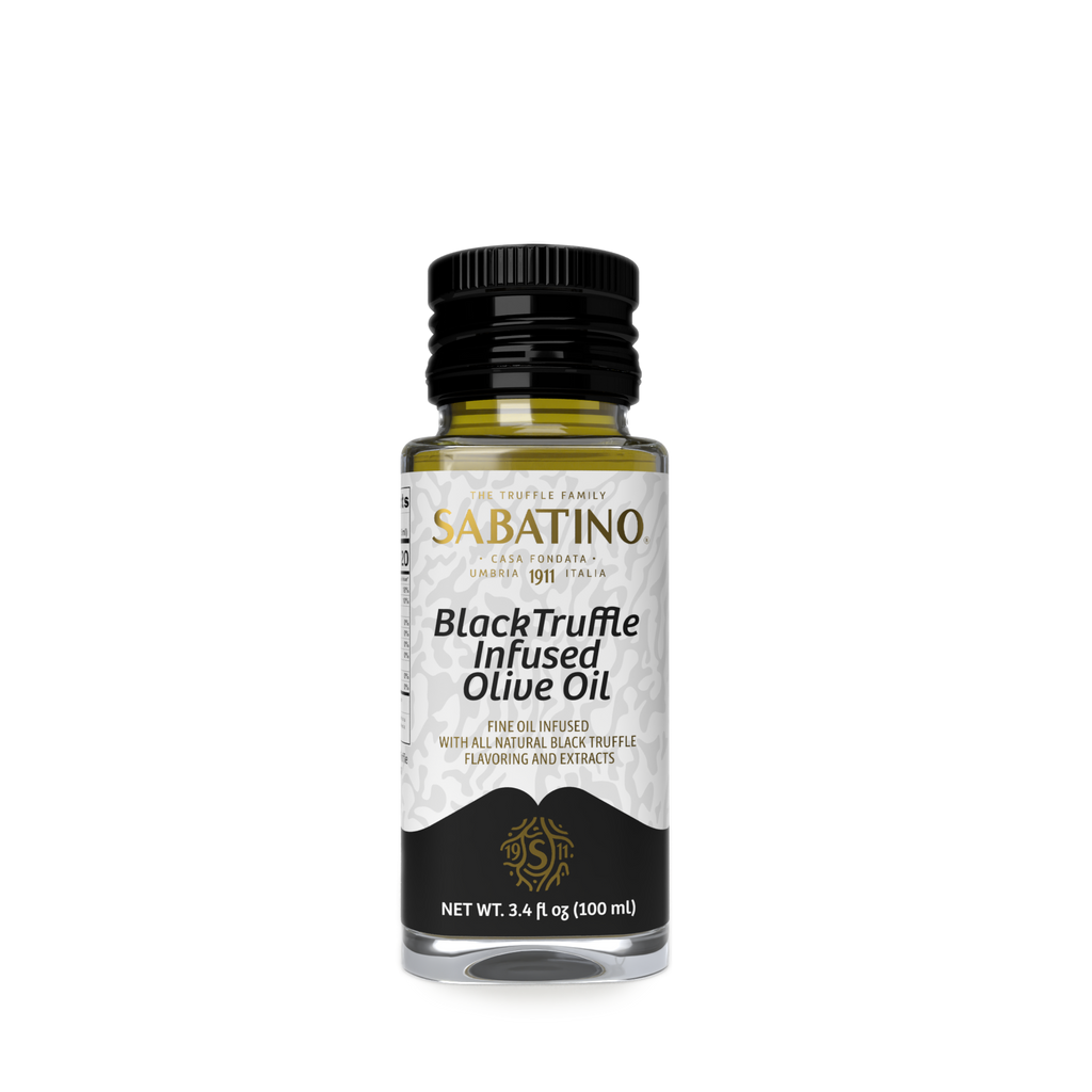 Black Truffle Flavoured Olive Oil 100ml Sabatino Truffles