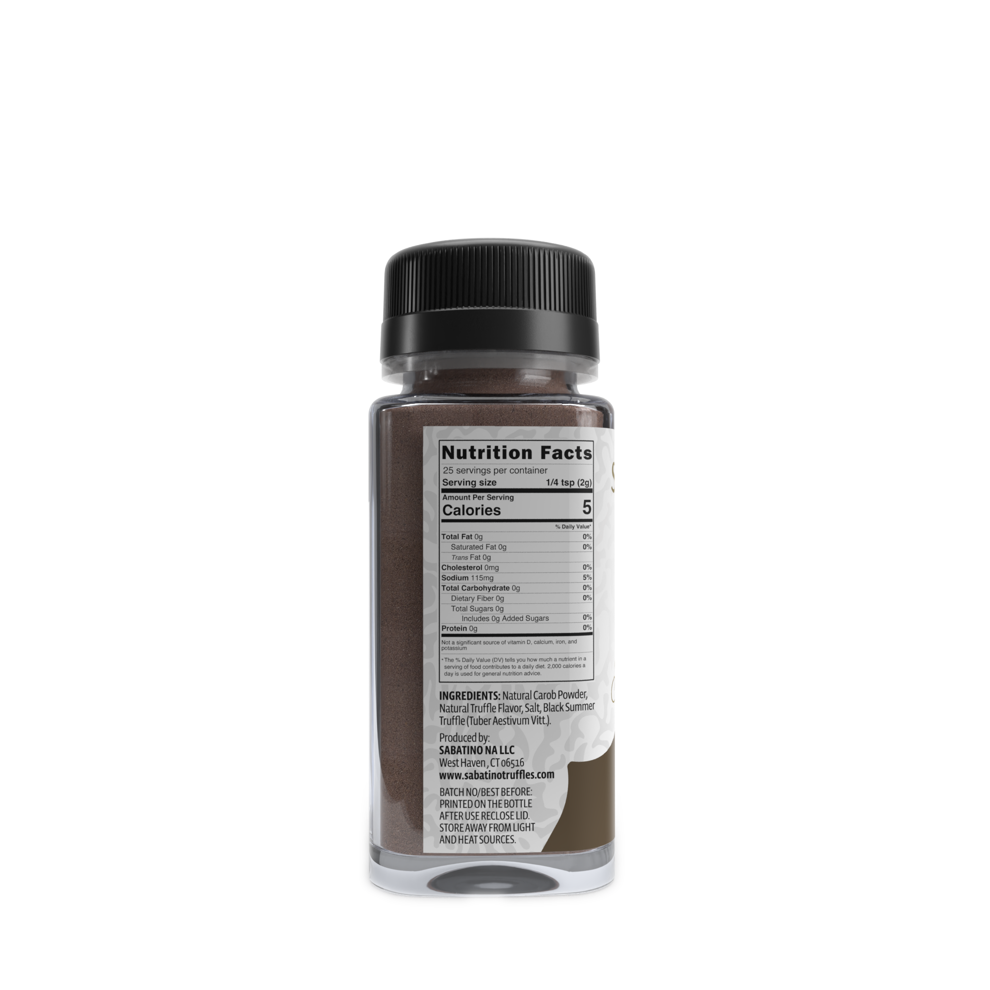 Truffle Zest® seasoning - 1.76 oz side of pot 2