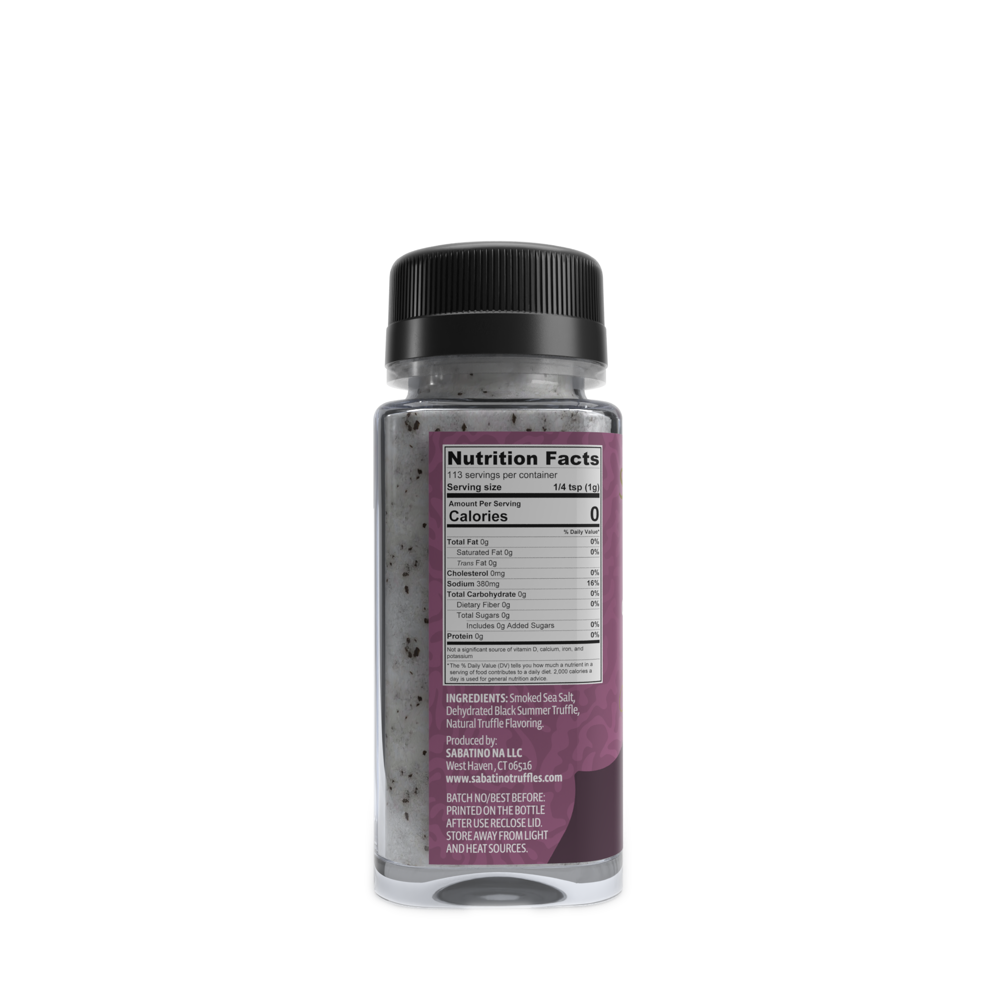 Truffle & Smoked Sea Salt - 4.0 oz rear