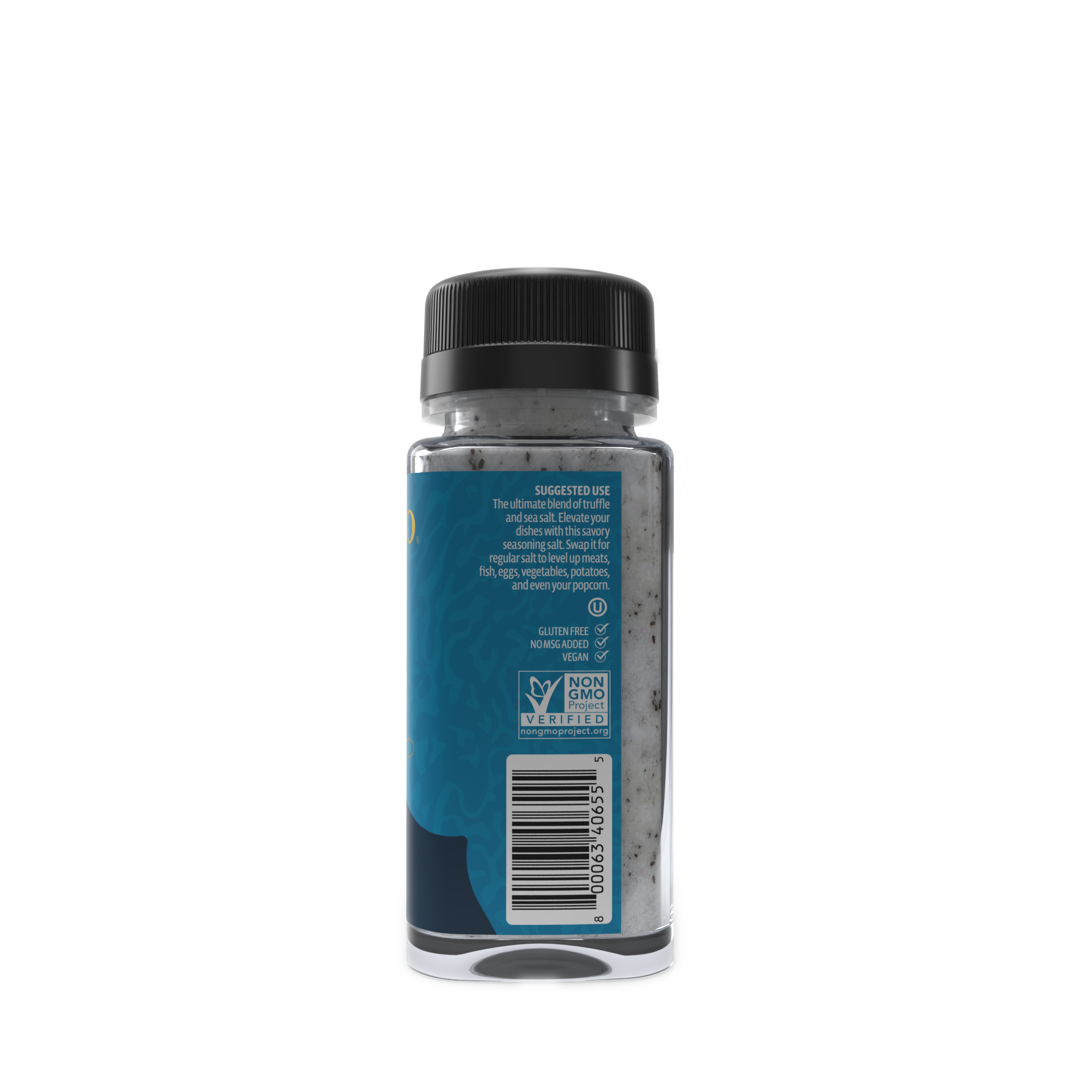 Truffle Sea Salt - 4.0 oz rear