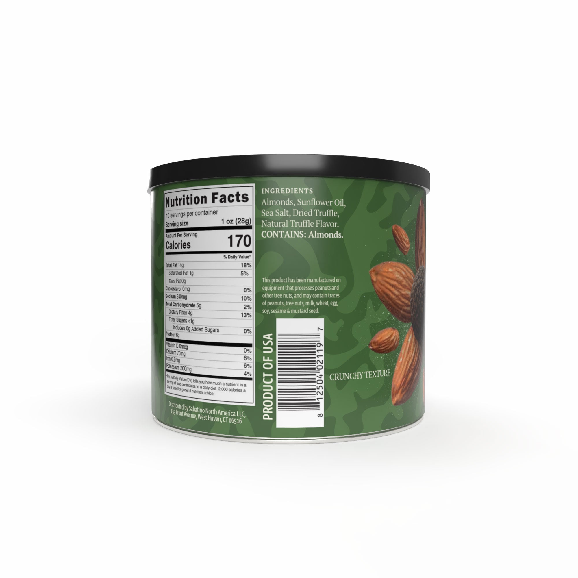 Black Truffle Sea Salt Almonds