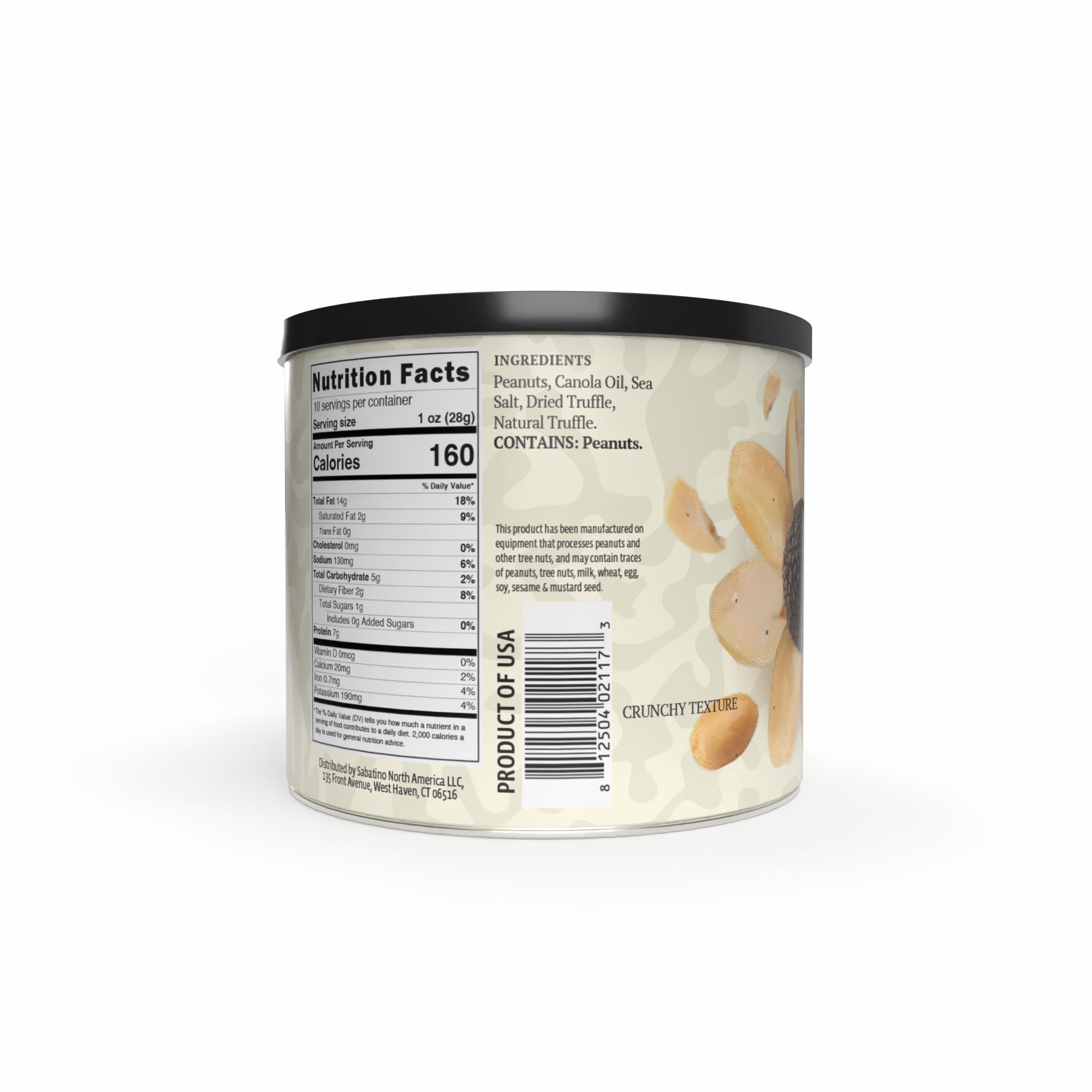 Black Truffle Sea Salt Peanuts