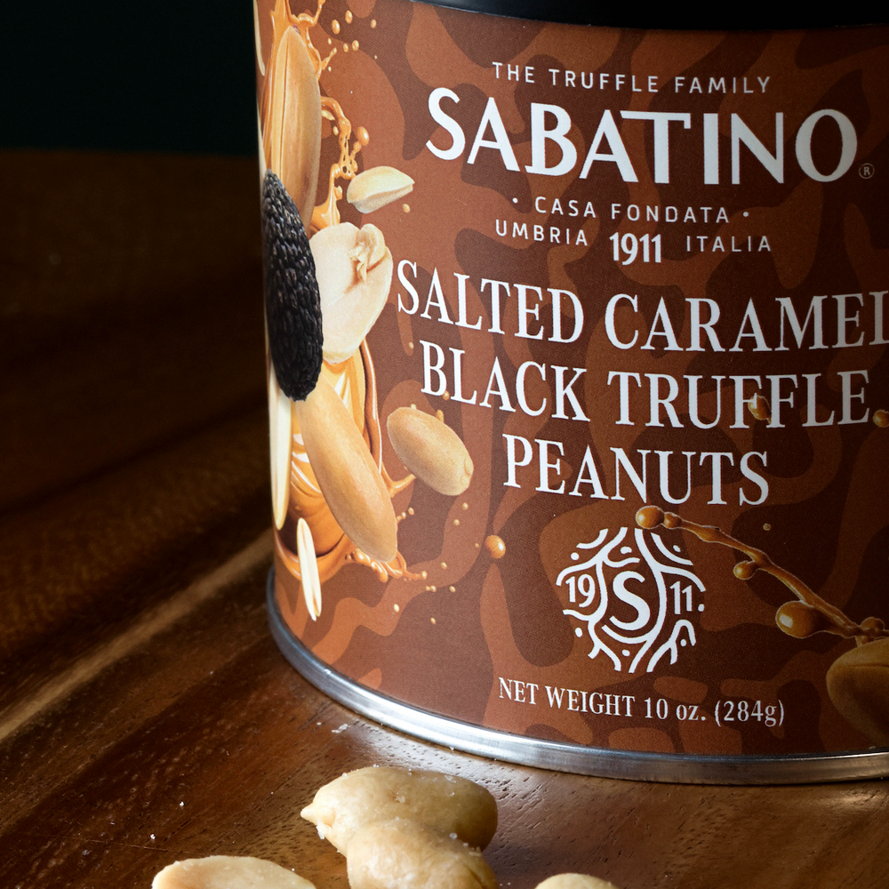 salted caramel black truffle peanuts