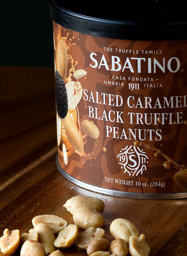 salted caramel black truffle peanuts