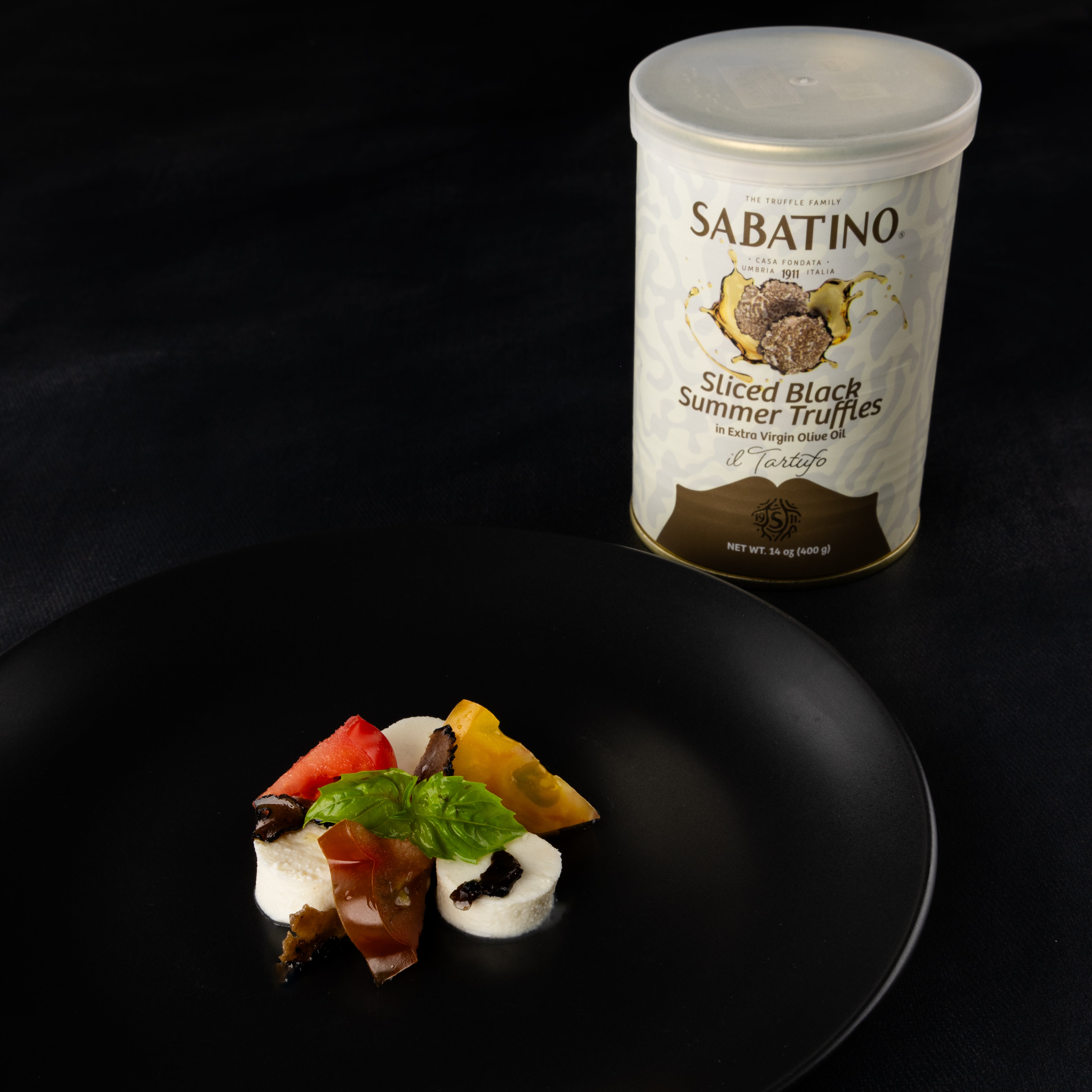 Sliced Black Summer Truffles in Oil - FS