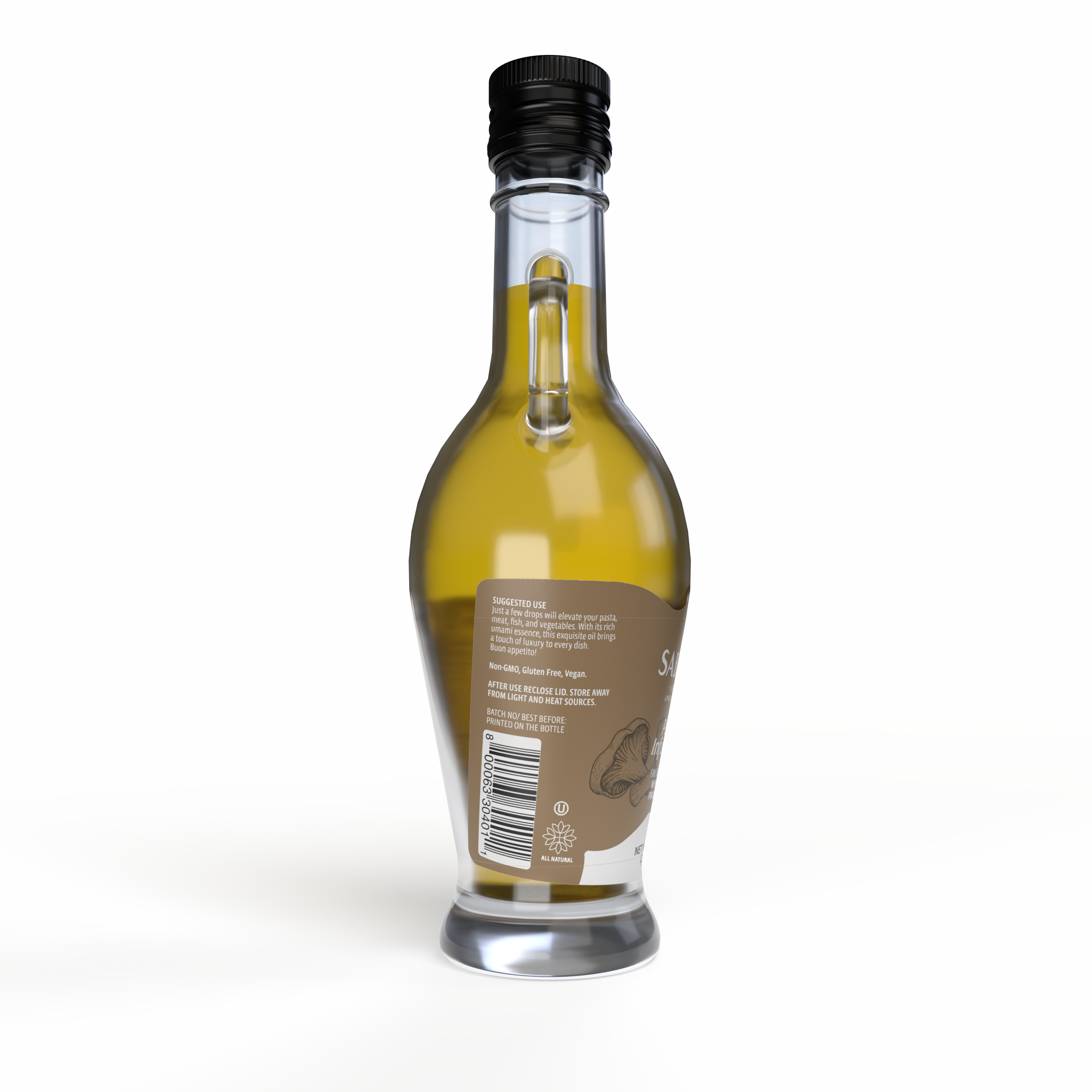 Porcini Mushroom Infused Olive Oil - FS