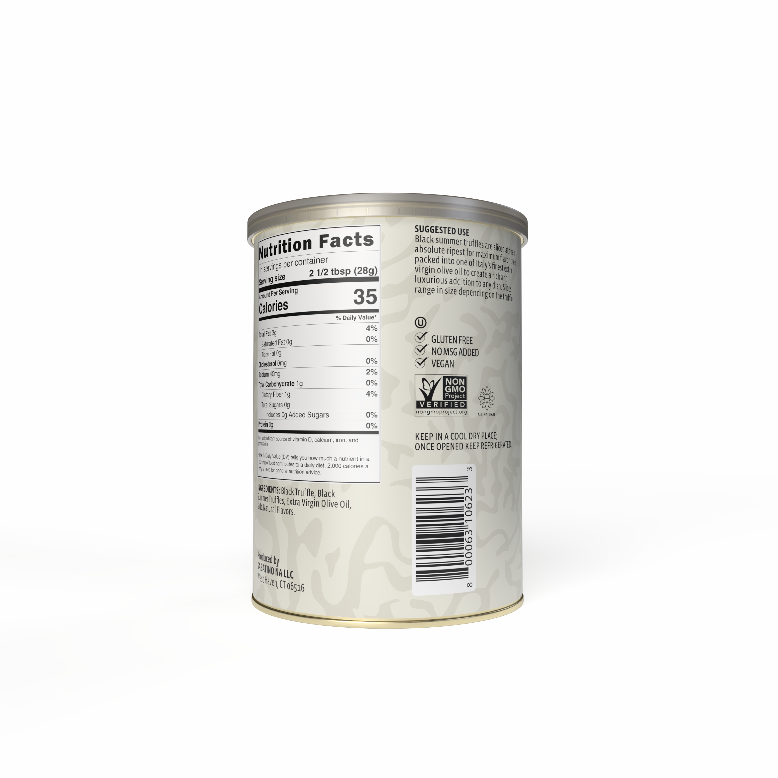 Sliced Black Summer Truffles in Oil - FS