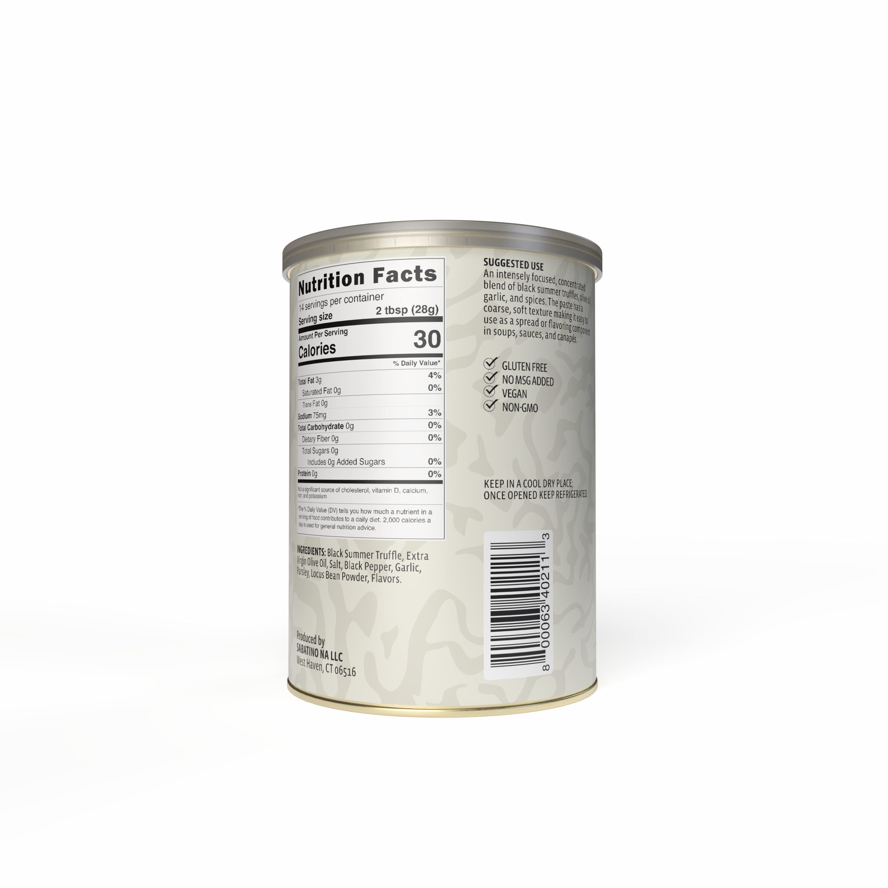 Black Summer Truffle Paste - FS