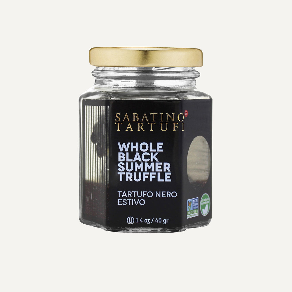 All Natural Whole Black Summer Truffles in Jar