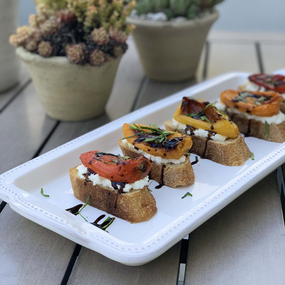 Black Balsamic Glaze - bruschetta 